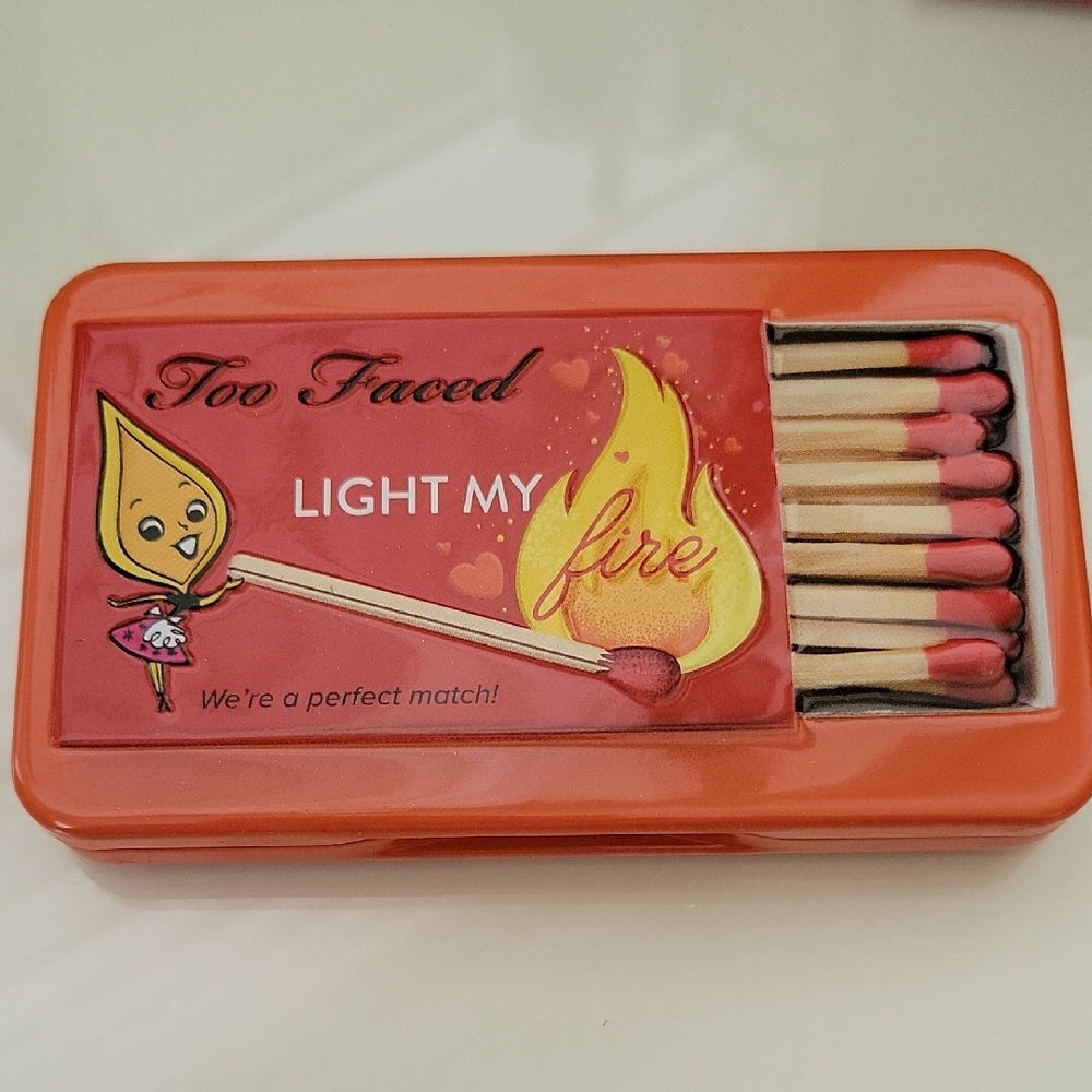 Too Faced Light My Fire Makeup Set in Red and Orange